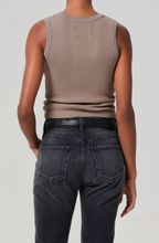 Load image into Gallery viewer, Inez Waffle Tank in Bezal
