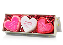 Load image into Gallery viewer, Spongelle Heart Buffer Trio Set
