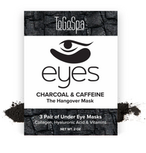 Load image into Gallery viewer, Bamboo Charcoal &amp; Caffeine Eye Mask
