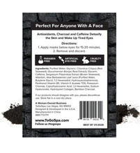 Load image into Gallery viewer, Bamboo Charcoal &amp; Caffeine Eye Mask
