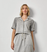 Load image into Gallery viewer, Denim Cuffed Shirt
