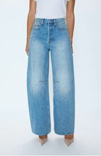 Load image into Gallery viewer, Sydney Bowed Wide Leg Jean in Hazy
