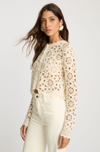 Load image into Gallery viewer, Corina Sweater in Cream
