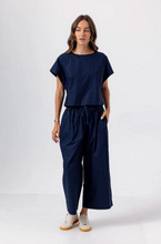 Load image into Gallery viewer, Esme Top in Navy
