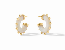 Load image into Gallery viewer, Colette Hoop in Alabaster
