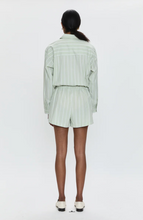 Load image into Gallery viewer, Amelie Romper in Pistachio Stripe

