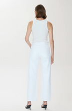 Load image into Gallery viewer, Lexi Bowed Straight Jean in Vivid White
