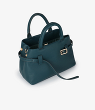 Load image into Gallery viewer, Greer Mini Doctor Bag in Vegan Teal
