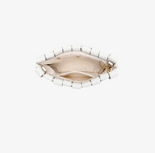 Load image into Gallery viewer, Lindy Woven Clutch in Off-White
