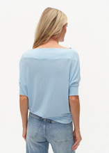 Load image into Gallery viewer, The Short Sleeve Anywhere Top in Cloud Blue
