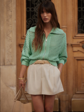 Load image into Gallery viewer, Eloise Zip-Through Knit
