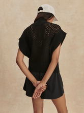 Load image into Gallery viewer, Gaines Half-Zip Knit in Black
