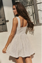 Load image into Gallery viewer, Can't Help It Mini Dress in Champagne
