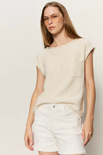 Load image into Gallery viewer, Easy Sweater Tee in Collagen
