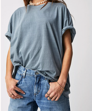 Load image into Gallery viewer, Nina Tee in Blue Mirage
