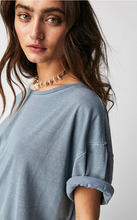 Load image into Gallery viewer, Nina Tee in Blue Mirage
