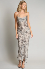 Load image into Gallery viewer, Animal Printed Bias Cut Dress
