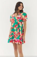 Load image into Gallery viewer, Ami Dress in Kelly Green Watercolor
