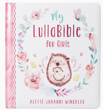 Load image into Gallery viewer, LullaBible Padded Book for Girls
