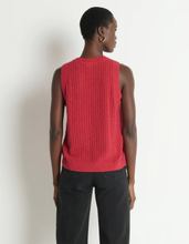 Load image into Gallery viewer, Elliana Knit Tank in Heartbeat Red
