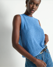 Load image into Gallery viewer, Elliana Knit Tank in Laguna
