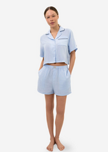 Load image into Gallery viewer, Woven Cotton Short PJ Set
