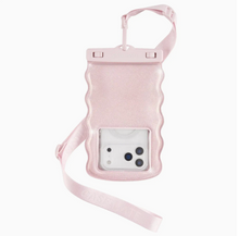Load image into Gallery viewer, Wavy Waterproof Floating Phone Pouch
