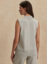 Load image into Gallery viewer, Freida V-Neck Tank in Blue Clay
