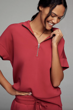 Load image into Gallery viewer, Ritchie Short Sleeve Sweat in Rich Rasberry
