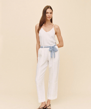 Load image into Gallery viewer, Seam Pant with Printed Sash
