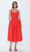 Load image into Gallery viewer, Alessia Smocked Drop Waist Dress
