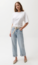 Load image into Gallery viewer, Kacey Cuffed Boyfriend Jean in Berkeley
