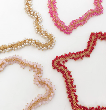 Load image into Gallery viewer, Medium Rosary Cluster in Pearl
