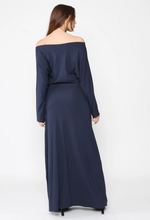 Load image into Gallery viewer, Jersey Cool Girl Dress in Navy
