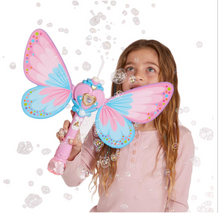 Load image into Gallery viewer, Fairy Butterfly LED Bubble Wand
