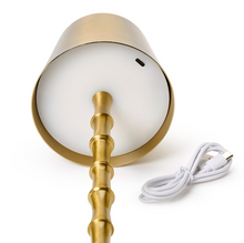 Load image into Gallery viewer, LED Portable Cordless Bamboo Lamp
