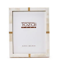 Load image into Gallery viewer, Bone and Brass 8X10 Frame
