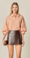 Load image into Gallery viewer, Harper Striped Balloon Sleeve Shirt
