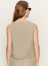 Load image into Gallery viewer, Better Days Gingham Shell in TImber/Collagen
