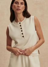 Load image into Gallery viewer, Marla Button Placket Tank
