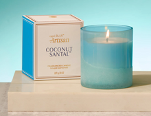 Load image into Gallery viewer, Coconut Santal 8oz Artisan Signature Candle
