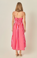Load image into Gallery viewer, Striped Sleeveless Maxi Dress

