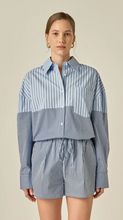Load image into Gallery viewer, Striped Drawstring Short
