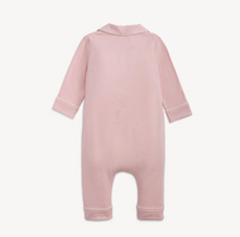 Load image into Gallery viewer, Blush Pink Magnetic Pant Romper
