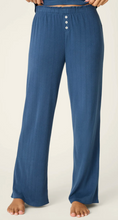 Load image into Gallery viewer, Pointelle Essentials Pant in Deep Sea
