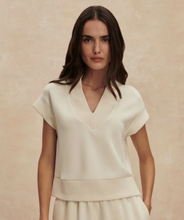 Load image into Gallery viewer, Gracee V Neck Tank in Pristine

