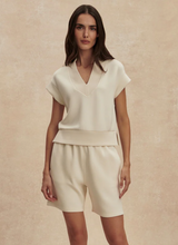Load image into Gallery viewer, Gracee V Neck Tank in Pristine
