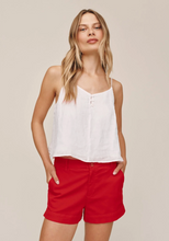 Load image into Gallery viewer, Side Slit Tennis Short in Scarlett Sand
