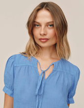 Load image into Gallery viewer, Flowy Pullover Top in Ocean Blue
