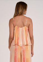 Load image into Gallery viewer, Flowy Tank in Coral Strovia
